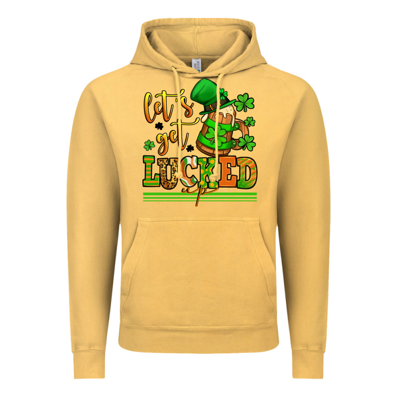 Lets Get Lucked Up St Patricks Vintage Hoodie by LillyAllenDesigns | Teevron