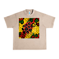 French Oak african colors pattern Urban Heavy Tee - BundleAndBundleShop