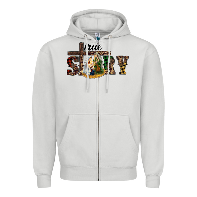 True Story Holy Family Zipper Hoodie by RanaPortraitStore | Teevron