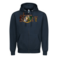 Navy true story holy family Zipper Hoodie - RanaPortraitStore