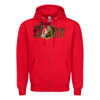 Red true story holy family Zipper Hoodie - RanaPortraitStore