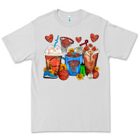 Dove Grey Basketball Coffee Cups Premium Tee - FaDigitalArtStudio