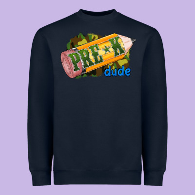 Pre -k Heavyweight Sweatshirt Designed By Ranaportraitstore