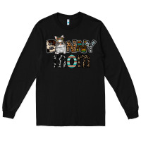 Black bunny mom Long Sleeve Tee - CowhideDigitalArt