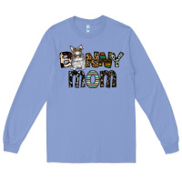 Colony Blue bunny mom Long Sleeve Tee - CowhideDigitalArt