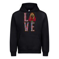 Black love lady of guadalupe Urban Hoodie - Jasminsmagicworld
