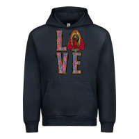 Navy love lady of guadalupe Urban Hoodie - Jasminsmagicworld