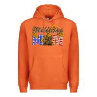 Carrot military mom with soldier boots Premium Hoodie - Artiststas