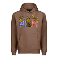 Chestnut military mom with soldier boots Premium Hoodie - Artiststas