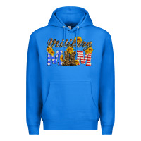 True Royal military mom with soldier boots Premium Hoodie - Artiststas