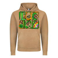 Vintage Camel lucky horseshoe st patricks day leopard frame Vintage Hoodie - LillyAllenDesigns