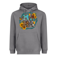 Storm sunflowers hexagon frame mama Heavyweight Hoodie - Jasminsmagicworld