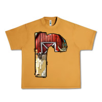 Peanut Butter farm life alphabet lowercase letters r Urban Heavy Tee - BundleAndBundleShop
