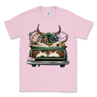Bubblegum Pink cowhide and hunter truck olivia Classic Tee - OliviaCreatesArt