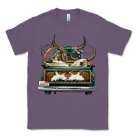 Lavender cowhide and hunter truck olivia Classic Tee - OliviaCreatesArt