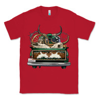 Red cowhide and hunter truck olivia Classic Tee - OliviaCreatesArt