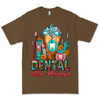 Cacao Dental Office Manager cold drink frappe Premium Tee - FaDigitalArtStudio