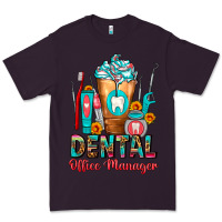 Plum Dental Office Manager cold drink frappe Premium Tee - FaDigitalArtStudio