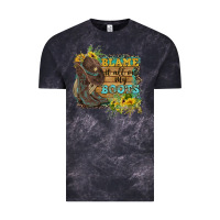 Cloud Black Blame It All On My Boots Vintage Tee - FaDigitalArtStudio