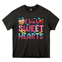 Asphalt i teach sweet hearts olivia Heavy Core Tee - OliviaCreatesArt