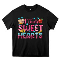 Black i teach sweet hearts olivia Heavy Core Tee - OliviaCreatesArt