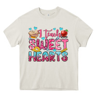Cream i teach sweet hearts olivia Heavy Core Tee - OliviaCreatesArt