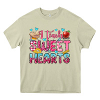 Mossy i teach sweet hearts olivia Heavy Core Tee - OliviaCreatesArt