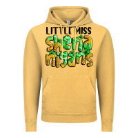Vintage Mustard little miss shenanigans St. Patrick's Vintage Hoodie - LillyAllenDesigns