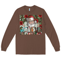 Chestnut Believe Long Sleeve Tee - CowhideDigitalArt