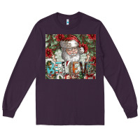 Plum Believe Long Sleeve Tee - CowhideDigitalArt