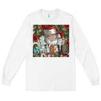 White Believe Long Sleeve Tee - CowhideDigitalArt