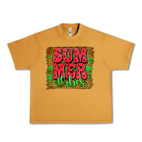 Peanut Butter summer vibes watermelon leopard background Urban Heavy Tee - Jasminsmagicworld