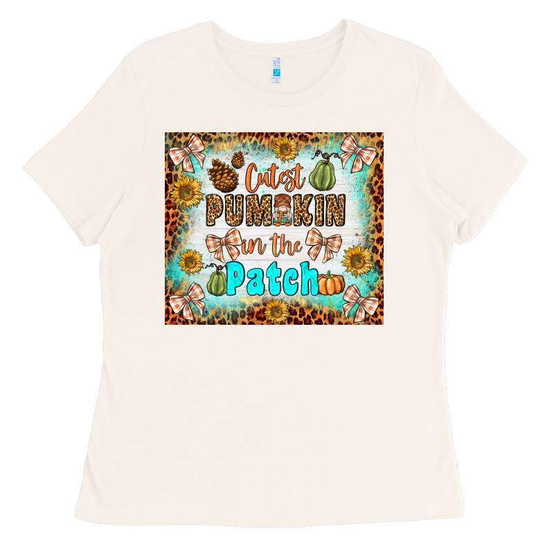 Cutest Pumpkin In The Patch Ladies Tee by BundleAndBundleShop | Teevron
