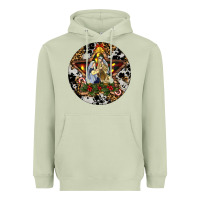 Matcha Oh Holy Night Christmas Heavyweight Hoodie - RanaPortraitStore