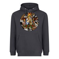 Smoke Oh Holy Night Christmas Heavyweight Hoodie - RanaPortraitStore