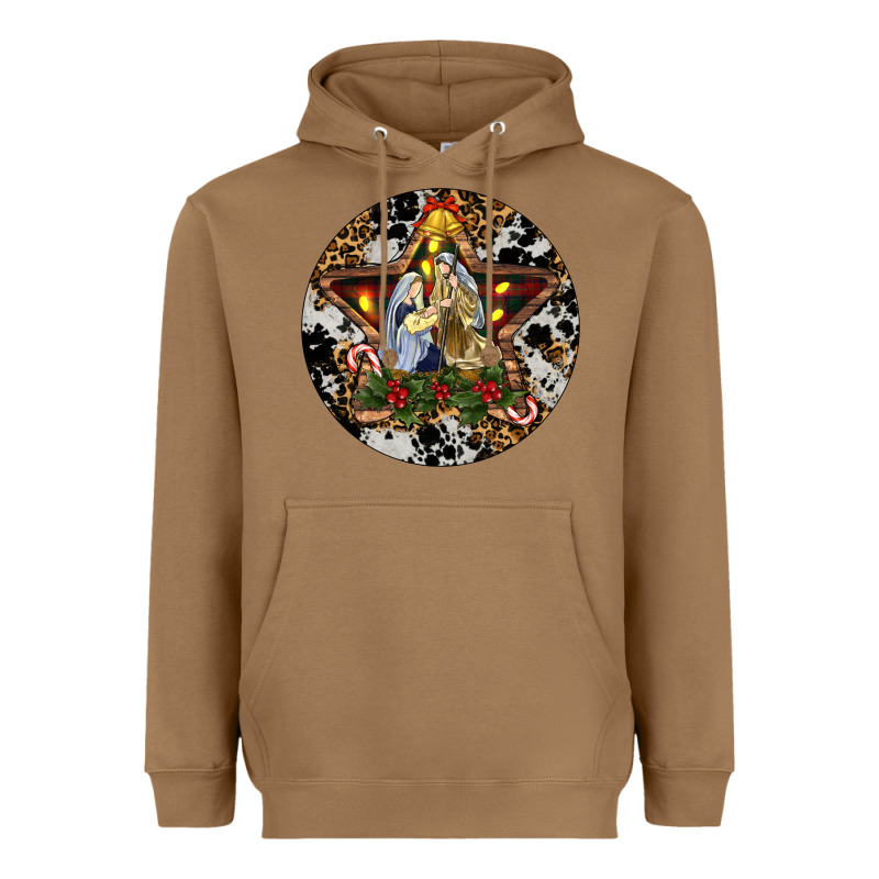 Oh Holy Night Christmas Heavyweight Hoodie by RanaPortraitStore | Teevron