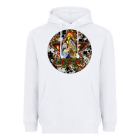 White Oh Holy Night Christmas Heavyweight Hoodie - RanaPortraitStore
