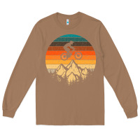 Toasted Coconut mountainbike downhill retro vintage gift   mountain bike Long Sleeve Tee - DesigneFamous