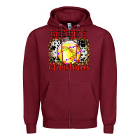 Burgundy ornament merry christmas Zipper Hoodie - RanaPortraitStore