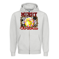Ornament Merry Christmas Zipper Hoodie | Teevron