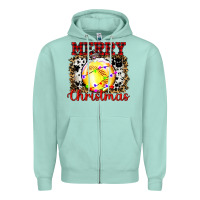 Seafoam ornament merry christmas Zipper Hoodie - RanaPortraitStore