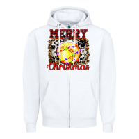 White ornament merry christmas Zipper Hoodie - RanaPortraitStore