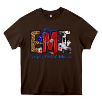 Chocolate Brown emt emergency medical technician Heavy Core Tee - OliviaCreatesArt