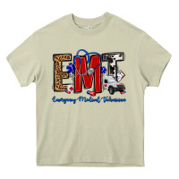 Mossy emt emergency medical technician Heavy Core Tee - OliviaCreatesArt