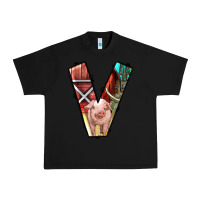 Black farm life alphabet lowercase letters v Urban Heavy Tee - BundleAndBundleShop