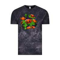 Cloud Black halloween pumpkin patch Vintage Tee - BundleAndBundleShop