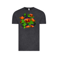 Vintage Black halloween pumpkin patch Vintage Tee - BundleAndBundleShop