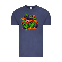 Vintage Denim halloween pumpkin patch Vintage Tee - BundleAndBundleShop