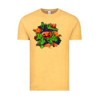 Vintage Mustard halloween pumpkin patch Vintage Tee - BundleAndBundleShop