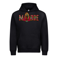 Black madre floral aztec leopard Urban Hoodie - Jasminsmagicworld